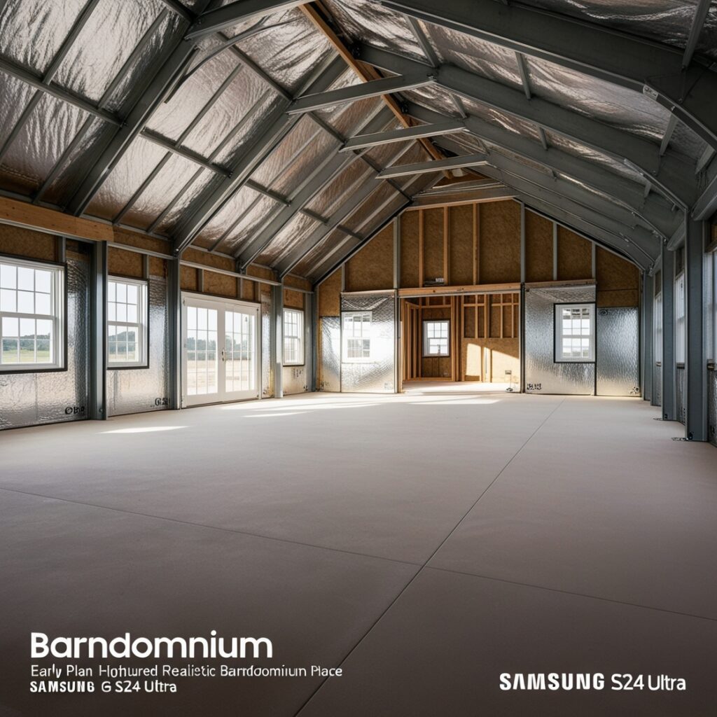2025 Barndominium Costs Revealed: The Surprising Truth About Building One 3 how much does a barndominium cost to build kit interior framing