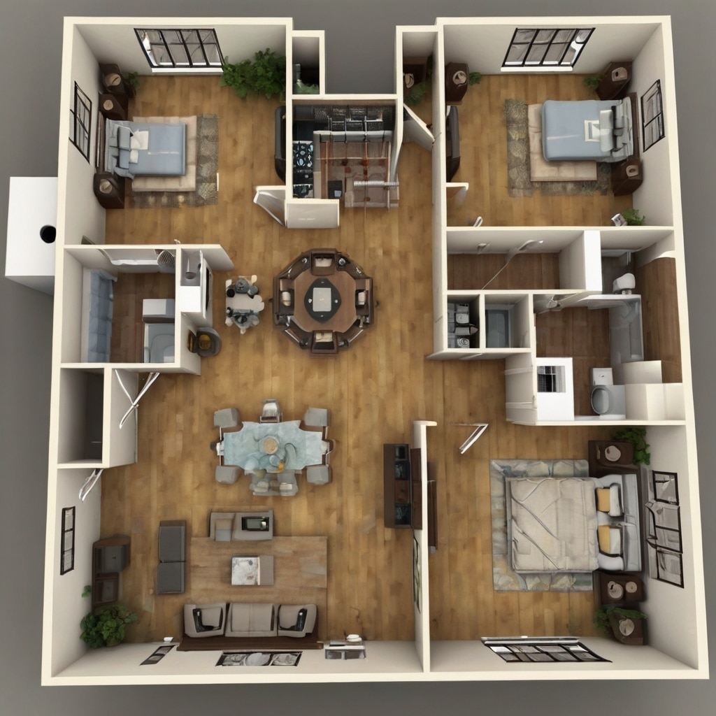 25 Stunning Small Barndominium Ideas That Save Big on Budget 6 open layout barndominium smart floor plan