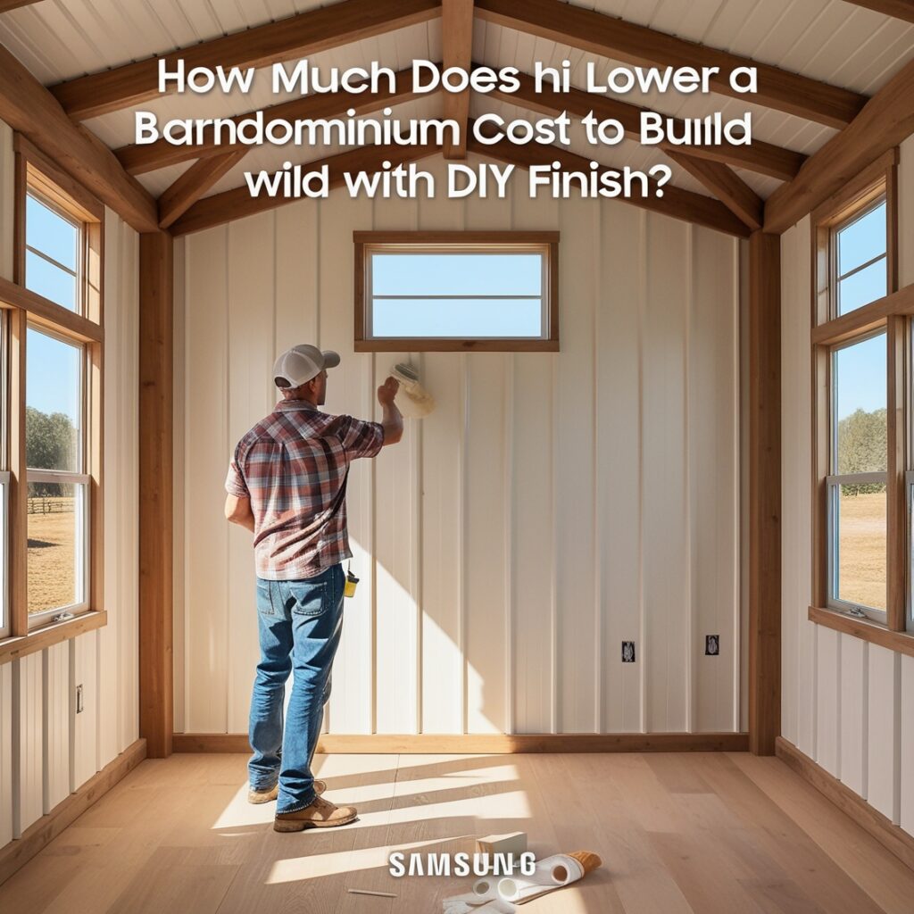 2025 Barndominium Costs Revealed: The Surprising Truth About Building One 5 how much does a barndominium cost to build with DIY finish